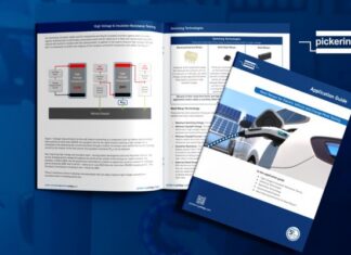 Pickering guide highlights the benefits of reed relays for EV and chargepoint testing Pickering