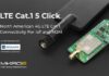 LTE Cat.1 5 Click Brings 4G LTE Cat 1 bis Connectivity for European IoT and M2M Applications LTE Cat.1 5 Click