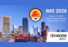 KYOCERA AVX Highlights Advanced RF & Microwave Component Technologies at IMS 2026 KYOCERA AVX