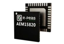 Mouser Stocks e-peas AEM15820 Energy Harvesting IC e-peas