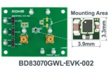 New Buck-Boost DC-DC Eval Board for Ultra-Compact Mounting Ultra-Compact