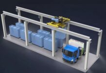 EV Truck Battery Swapping